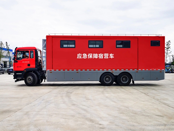 重汽汕德卡應(yīng)急保障宿營車 重汽汕德卡應(yīng)急保障宿營車