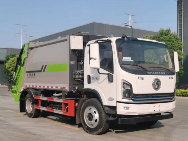 陜汽純電動壓縮式垃圾車 陜汽純電動壓縮式垃圾車